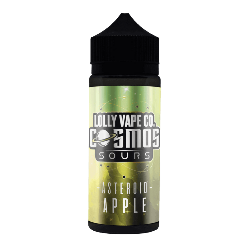 Asteroid Apple By Lolly Vape Co Cosmos 100ml Shortfill for your vape at Red Hot Vaping