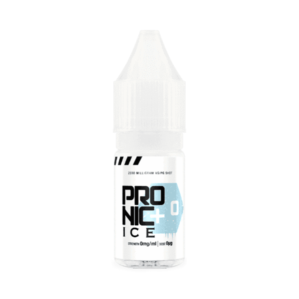 Pro Nic + ICE Nicotine Shot in 0mg, for your vape at Red Hot Vaping