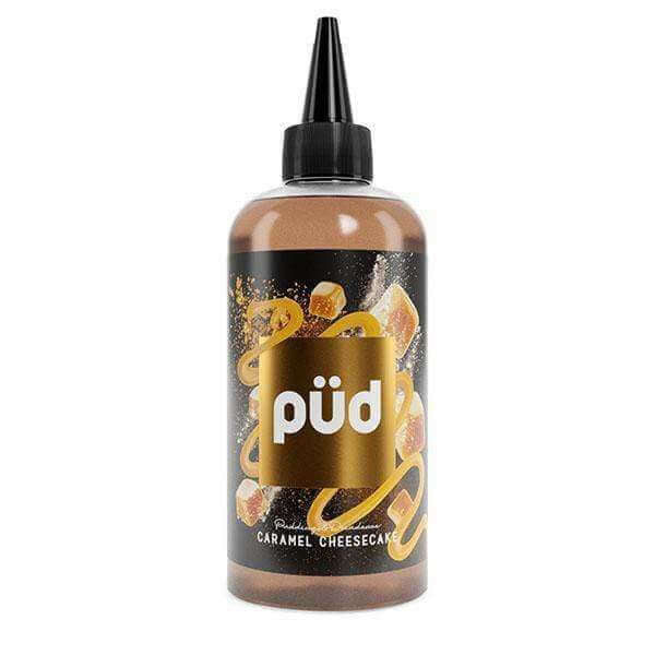 Caramel Cheesecake By Pud 200ml Shortfill for your vape at Red Hot Vaping