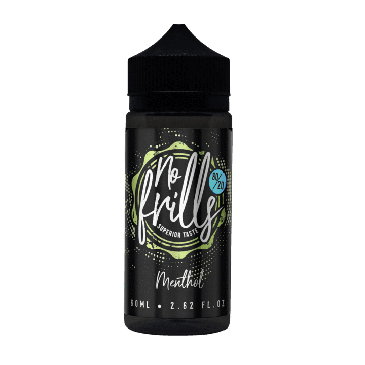 Menthol No Frills 80ml a  for your vape by  at Red Hot Vaping