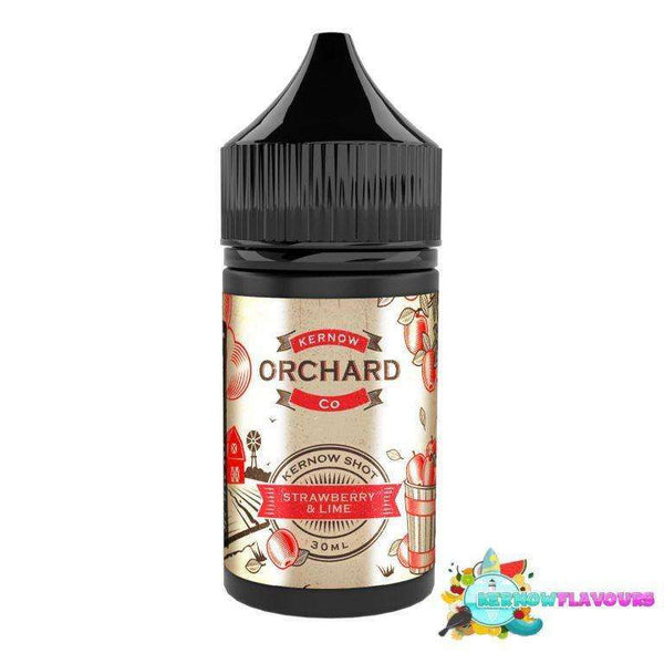 Strawberry and Lime Orchard Concentrate By Kernow 30ml for your vape at Red Hot Vaping