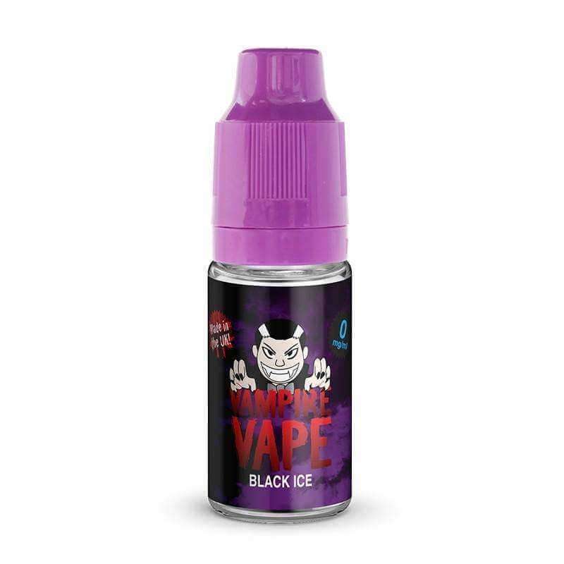 Black Ice By Vampire Vape 10ml 50/50 for your vape at Red Hot Vaping