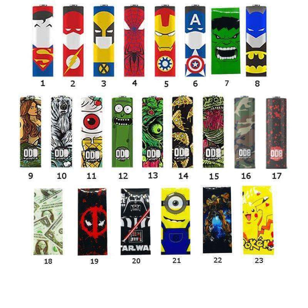 Battery Wraps for your vape at Red Hot Vaping