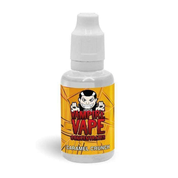 Caramel Crunch Concentrate By Vampire Vape 30ml for your vape at Red Hot Vaping