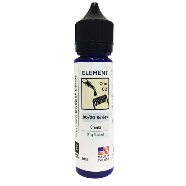 Crema Element 50ml a  for your vape by  at Red Hot Vaping