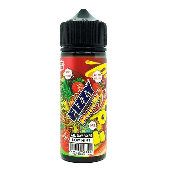 Fizzy Punch By Fizzy 100ml Shortfill for your vape at Red Hot Vaping