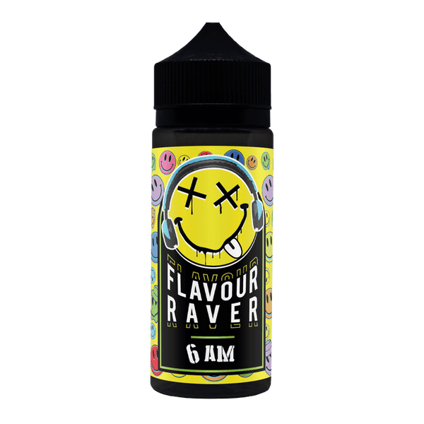 6AM By Flavour Raver 100ml Shortfill for your vape at Red Hot Vaping