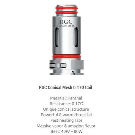 RPM 80 Coils By Smok for your vape at Red Hot Vaping