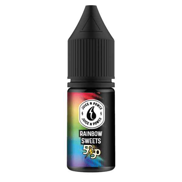 Rainbow Sweets By Juice & Power 10ml 50/50 for your vape at Red Hot Vaping