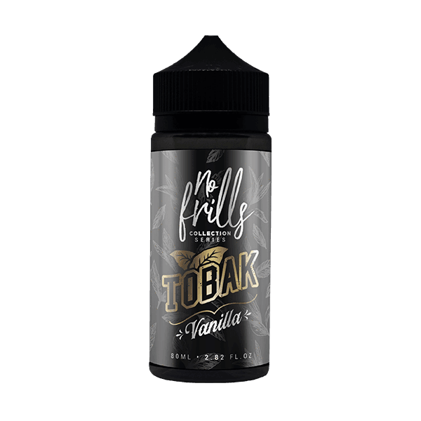 Tobak Vanilla No Frills 80ml a  for your vape by  at Red Hot Vaping
