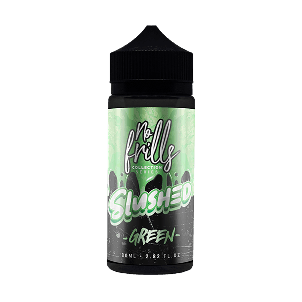 Slushed Green No Frills 80ml a  for your vape by  at Red Hot Vaping