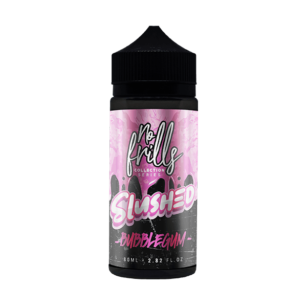 Slushed Bubblegum No Frills 80ml a  for your vape by  at Red Hot Vaping
