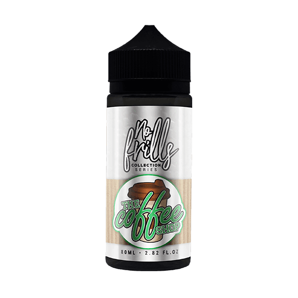 The Coffee Shop Butterscotch No Frills 80ml a  for your vape by  at Red Hot Vaping