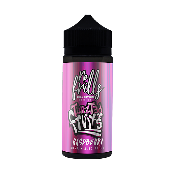 Twisted Fruits Raspberry No Frills 80ml a  for your vape by  at Red Hot Vaping