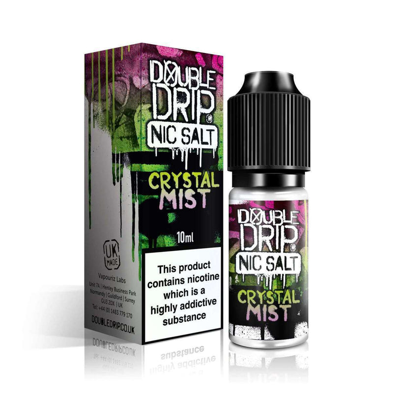 Crystal Mist Salt Double Drip 10ml a  for your vape by  at Red Hot Vaping