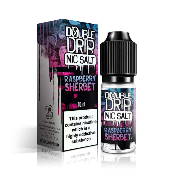 raspberry Sherbet Salt Double Drip 10ml a  for your vape by  at Red Hot Vaping