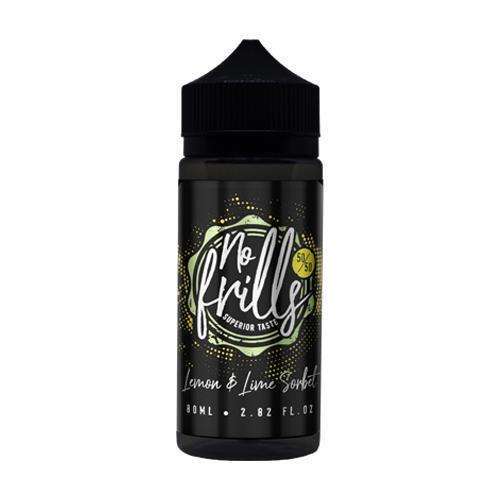 Lemon & Lime Sorbet 50/50 By No Frills 80ml Shortfill for your vape at Red Hot Vaping