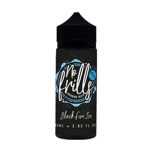 Black Fire Ice By No Frills 80ml Shortfill for your vape at Red Hot Vaping