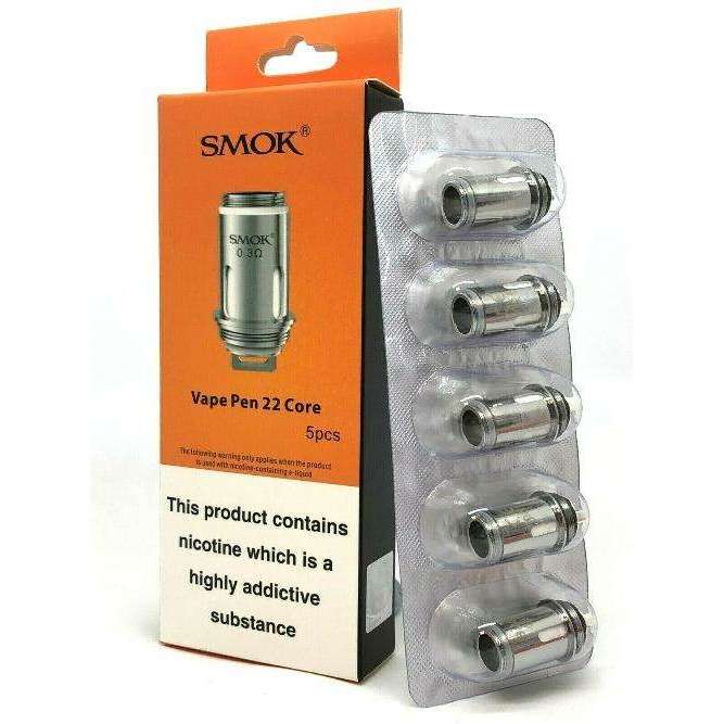 Vape Pen 22 Coils By Smok in 0.3 / Single, for your vape at Red Hot Vaping