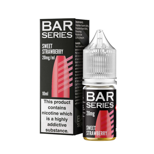Sweet Strawberry By Major Flavour Bar Series Salt 20mg 10ml for your vape at Red Hot Vaping