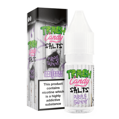 Purple Gummy By Trash Candy Salt 10ml for your vape at Red Hot Vaping