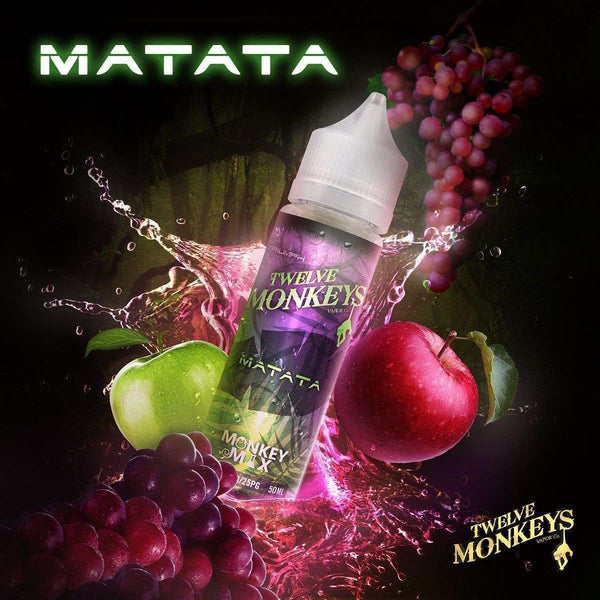Matata Twelve Monkeys 50ml a  for your vape by  at Red Hot Vaping
