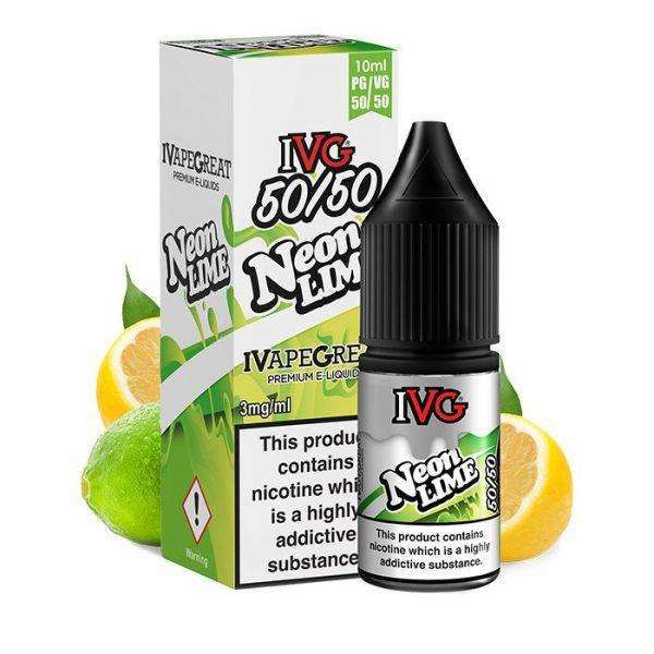 Neon Lime By IVG 10ml 50/50 for your vape at Red Hot Vaping