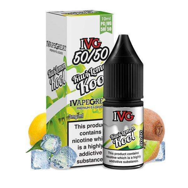 Kiwi Lemon Cool By IVG 10ml 50/50 for your vape at Red Hot Vaping