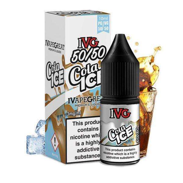 Cola Ice By IVG 10ml 50/50 for your vape at Red Hot Vaping