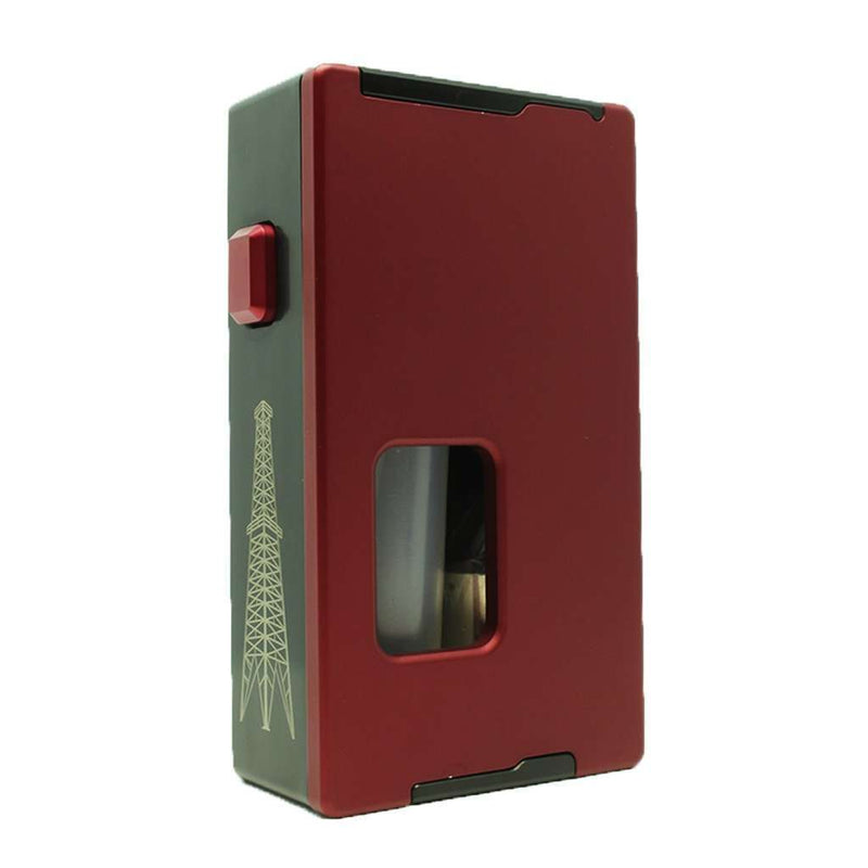 Rig Squonk Box By VapeAMP in Red, for your vape at Red Hot Vaping