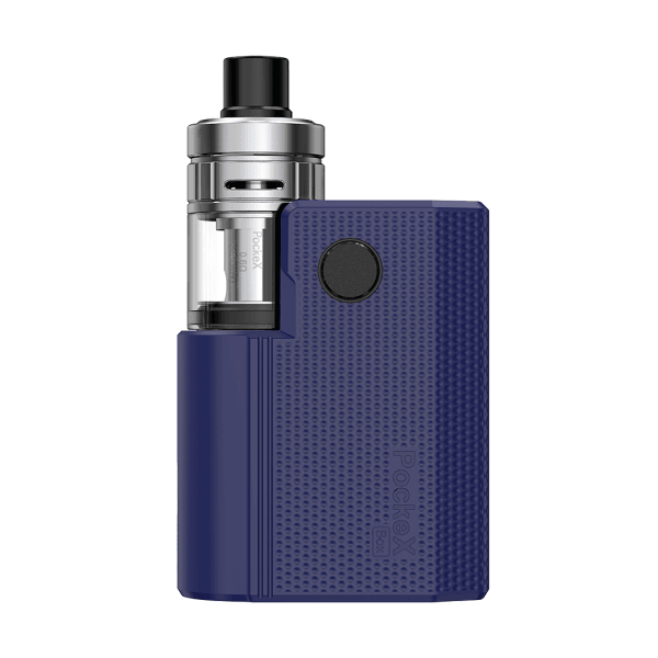 Pockex Box By Aspire in Blue, for your vape at Red Hot Vaping