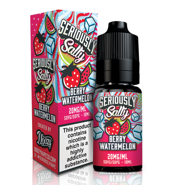 Berry Watermelon By Seriously Salty 10ml for your vape at Red Hot Vaping