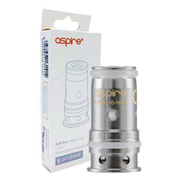 AVP Pro Coils By Aspire in 1.15 / Pack of 5, for your vape at Red Hot Vaping