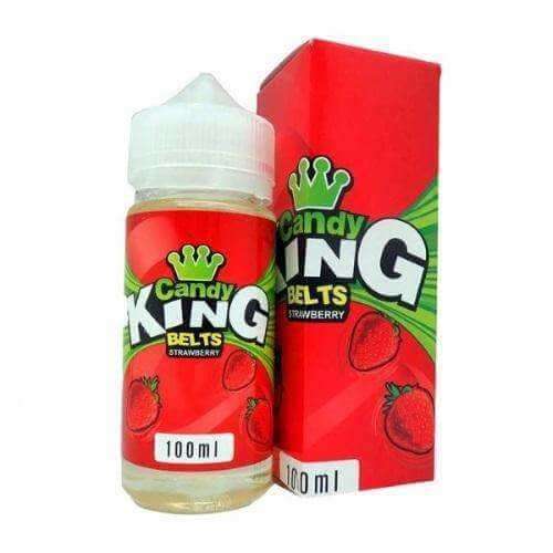 Belts Strawberry By Candy King 100ml Shortfill for your vape at Red Hot Vaping