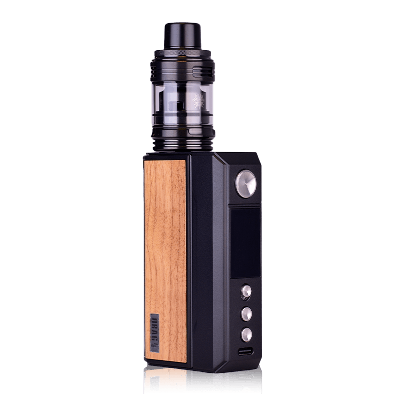 Drag 4 Kit By VooPoo in Black Walnut, for your vape at Red Hot Vaping