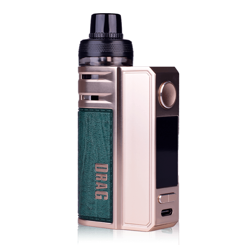 Drag E60 Kit By VooPoo in Golden, for your vape at Red Hot Vaping