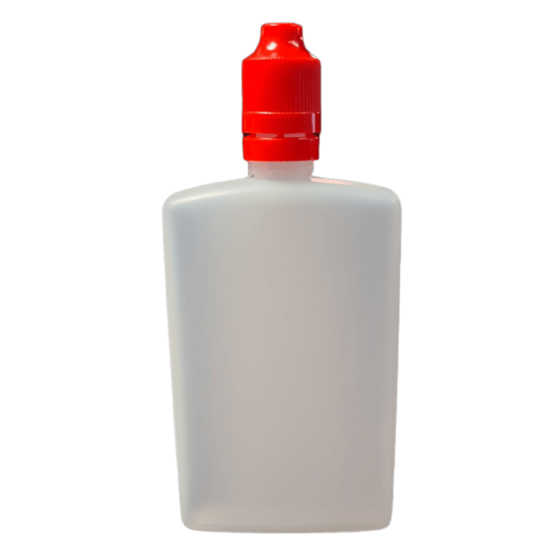 HDPE Postal Dropper Bottle in 100ml, for your vape at Red Hot Vaping