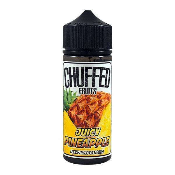 Juicy Pineapple By Chuffed Fruits 100ml Shortfill for your vape at Red Hot Vaping