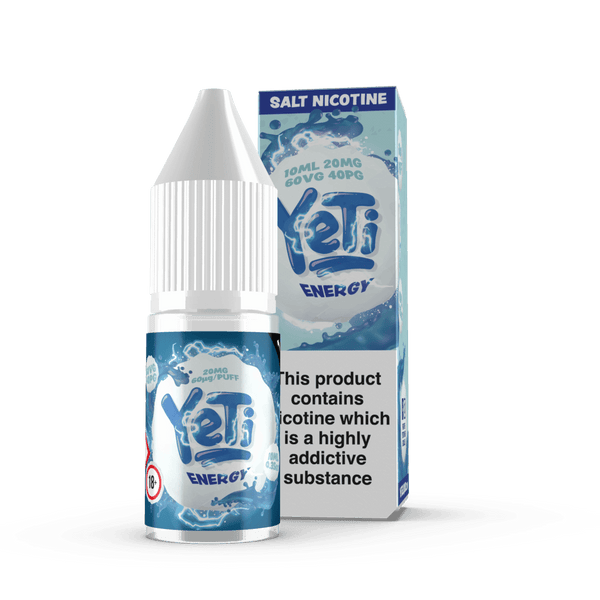 Energy By Yeti Salt 20mg for your vape at Red Hot Vaping