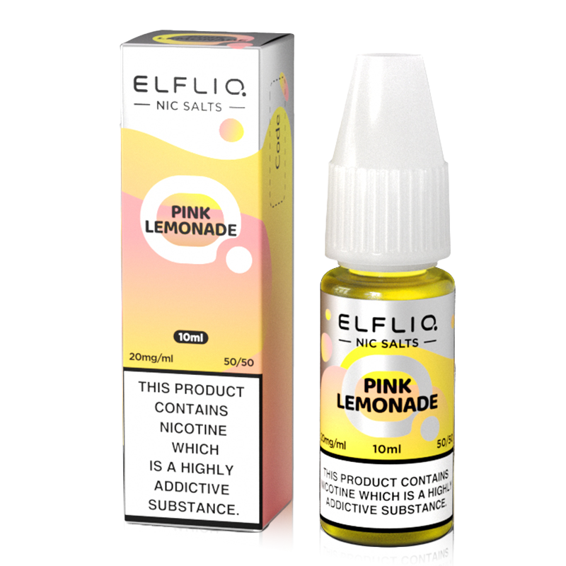 Pink Lemonade By Elfbar Elfliq Salts 10ml for your vape at Red Hot Vaping