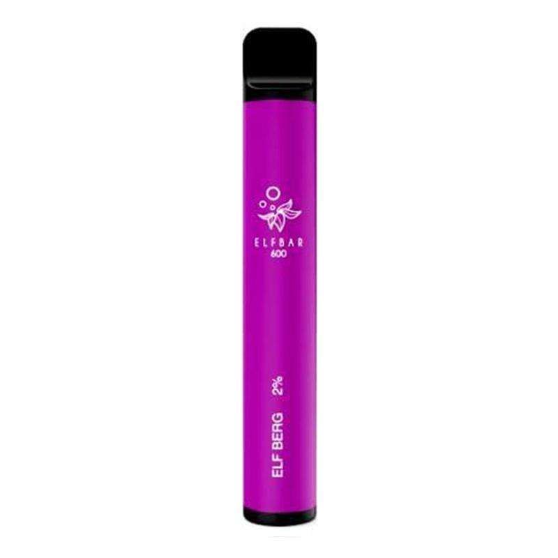 Elf Bar Disposable Pod Device 20mg in Elf Berg, for your vape at Red Hot Vaping