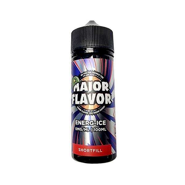 Energ-Ice By Major Flavour 100ml Shortfill for your vape at Red Hot Vaping