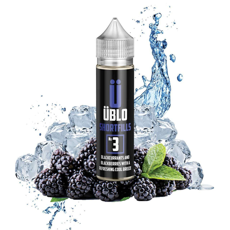 Number 3 By Ublo 50ml Shortfill for your vape at Red Hot Vaping