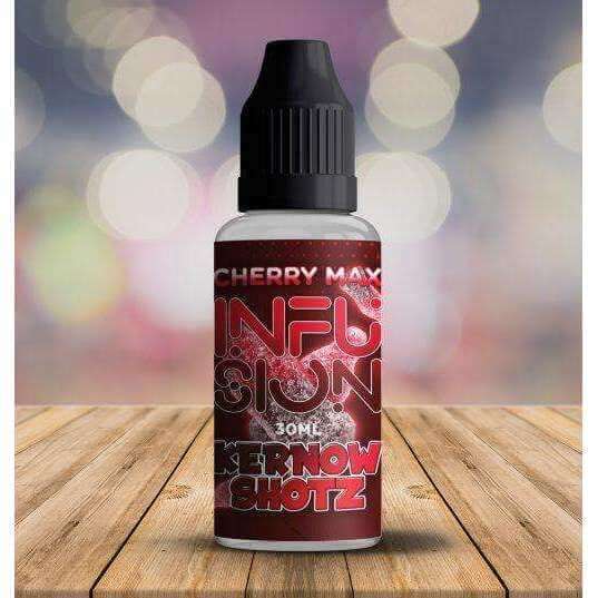 Cherry Max Infusion Concentrate By Kernow 30ml for your vape at Red Hot Vaping