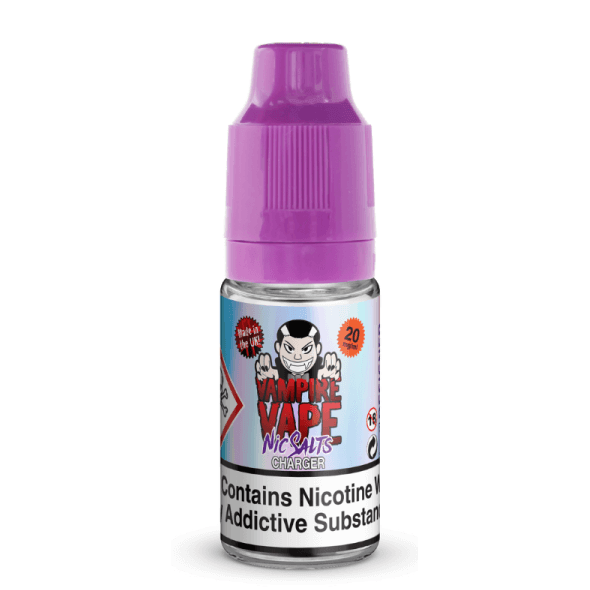 Charger By Vampire Vape Salt 10ml for your vape at Red Hot Vaping