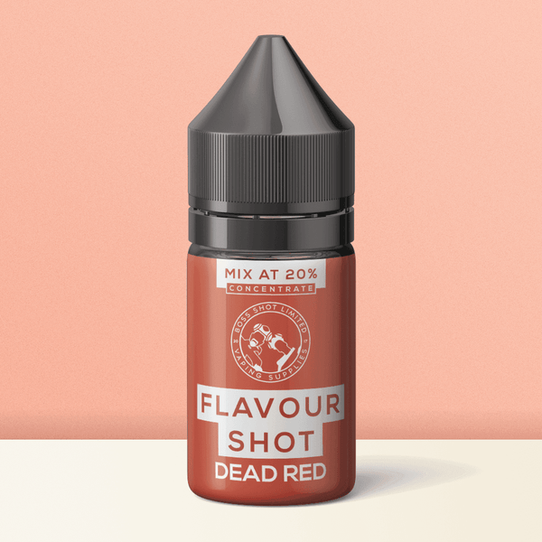 Dead Red Concentrate By Flavour Boss 30ml (BBE 2020) for your vape at Red Hot Vaping