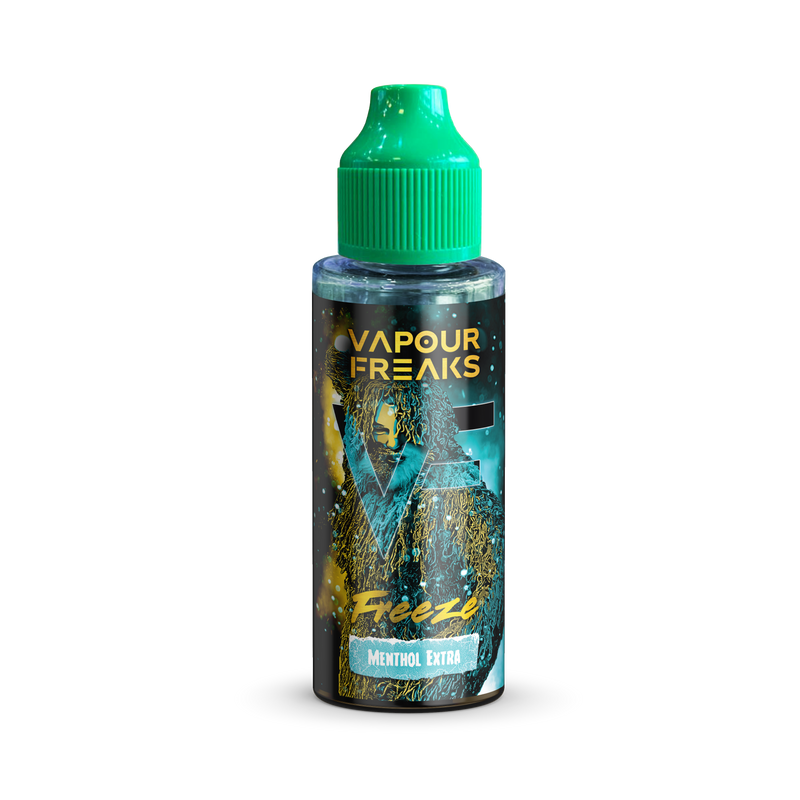 Freeze By Vapour Freaks 100ml Shortfill for your vape at Red Hot Vaping