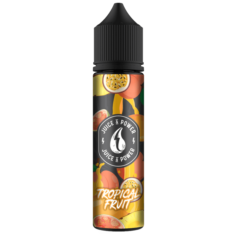Tropical Fruit By Juice & Power 50ml Shortfill for your vape at Red Hot Vaping