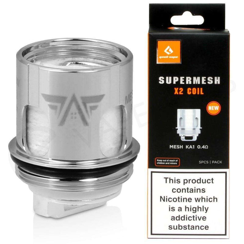 SuperMesh Cerburus Coils By Geekvape in X2 Mesh / Pack of 5, for your vape at Red Hot Vaping