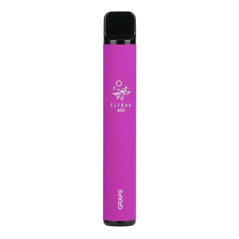 Elf Bar Disposable Pod Device 20mg in Grape, for your vape at Red Hot Vaping